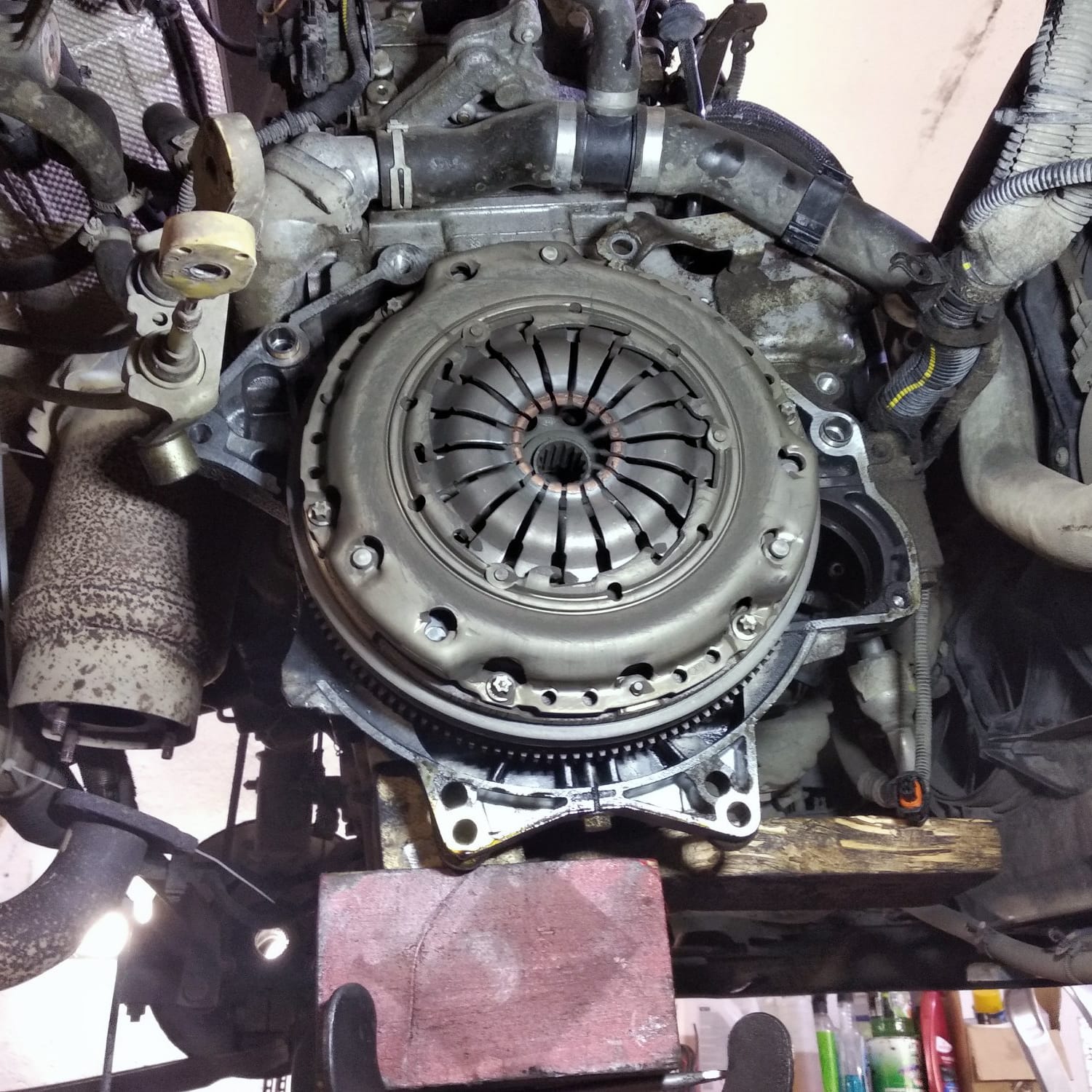 sprzeglo kolo dwumasowe wymiana sprzęgła i koła dwumasowego