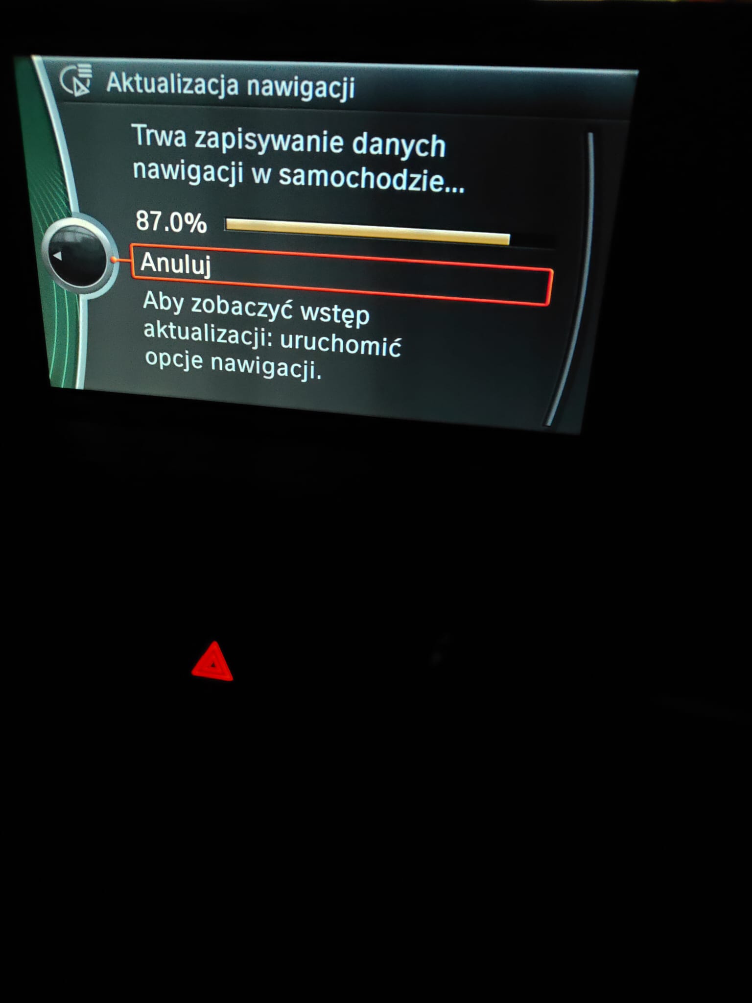 konwersja BMW USA EU nawigacja